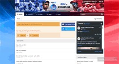 Desktop Screenshot of indiancricketfans.com